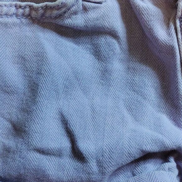 Cat & Jack Shorts 3T Purple Jean Shorts Paperbag Waist Spring Summer Cotton - Picture 2 of 8